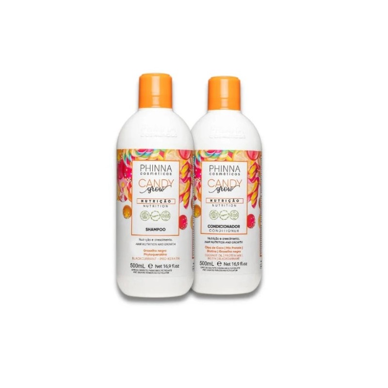 Candy Grow Hair Strengthening Nourishing Antioxidant Oil Control Kit 2x500ml - Phinna Beautecombeleza.com Candy Grow Hair Strengthening Nourishing Antioxidant Oil Control Kit 2x500ml - Phinna Beautecombeleza.com