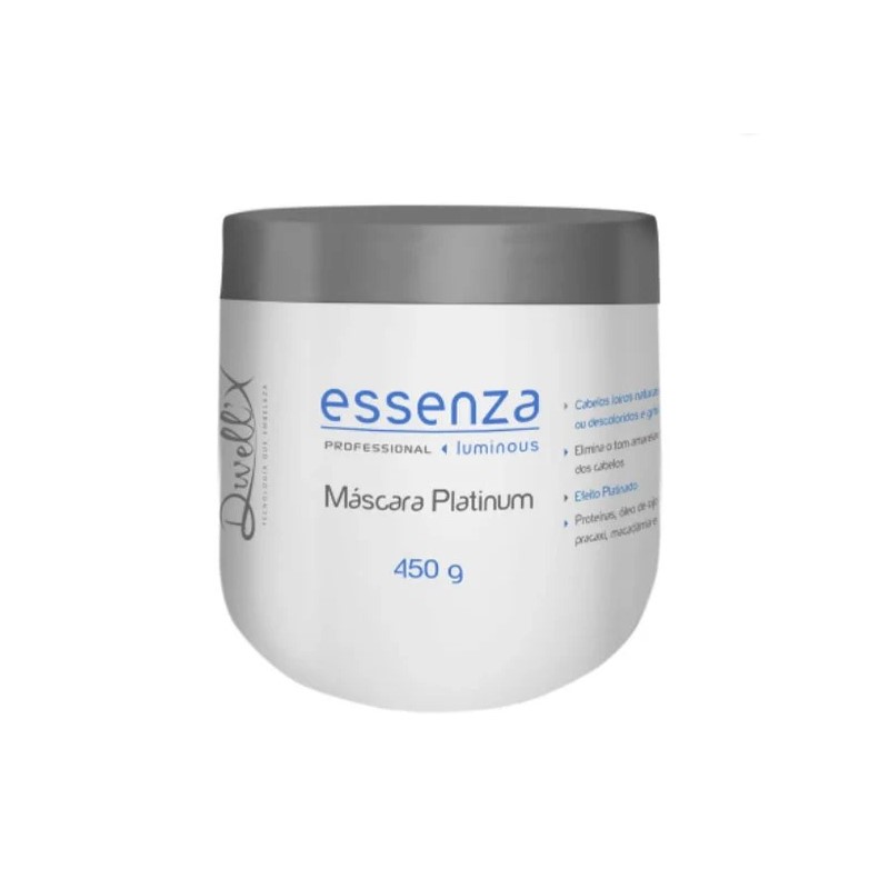 Essenza Platinum Cheveux Blonds Naturels ou Décolorés 450g - Dwell'x Beautecombeleza.com Essenza Platinum Cheveux Blonds Naturels ou Décolorés 450g - Dwell'x Beautecombeleza.com
