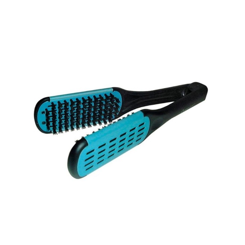 Professional Boar Bristles Ceramic Double Straightening Duet Brush - HairArt Beautecombeleza.com Professional Boar Bristles Ceramic Double Straightening Duet Brush - HairArt Beautecombeleza.com