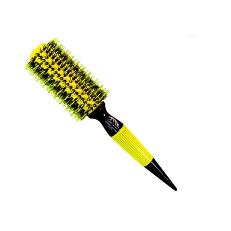 Professional Ceramic Wooden Hair Brush Natural/Nylon Bristles CMS 3004 - Evas Beautecombeleza.com Professional Ceramic Wooden Hair Brush Natural/Nylon Bristles CMS 3004 - Evas Beautecombeleza.com