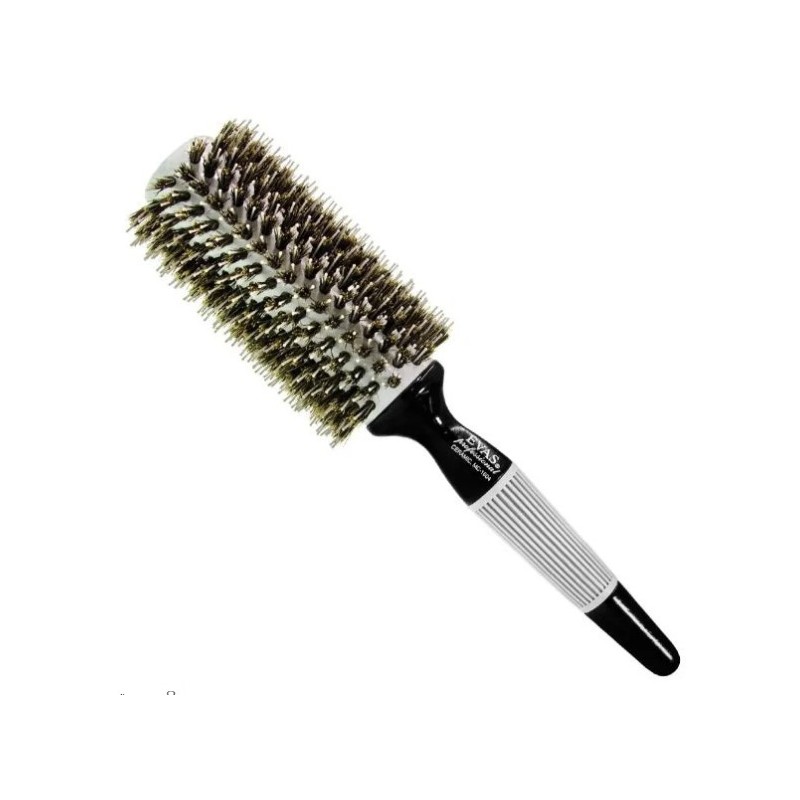 Escova de Cabelo Cerâmica de Madeira com Cerdas Naturais/Nylon MC 604 - Evas Beautecombeleza.com Escova de Cabelo Cerâmica de Madeira com Cerdas Naturais/Nylon MC 604 - Evas Beautecombeleza.com