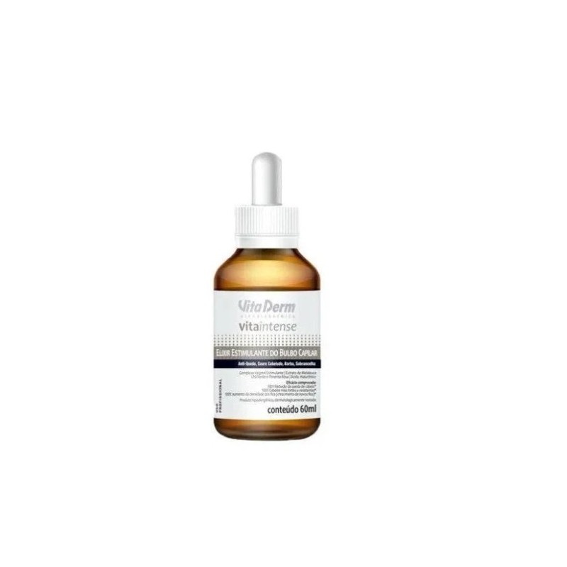 Elixir Estimulante de Bulbo Capilar Intenso 60ml - Vita Derm Beautecombeleza.com Elixir Estimulante de Bulbo Capilar Intenso 60ml - Vita Derm Beautecombeleza.com