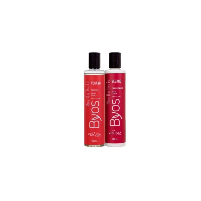 Byos Brightness Strength Hibiscus Apple Extract Patchouli Oil Kit 2x250ml - Vizcaya Byos Brightness Strength Hibiscus Apple Extract Patchouli Oil Kit 2x250ml - Vizcaya