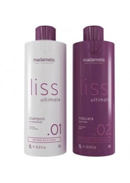 Ultimate Liss Progressiva Tratamento de Reestruturação  2x1L - Madamelis Beautecombeleza.com