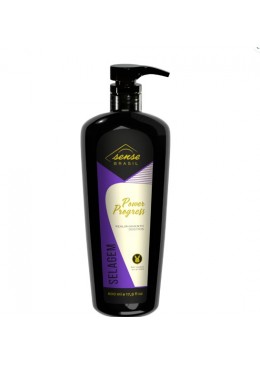 Power Progress Lissage sans Formaldéhyde 500ml - Senses Brazil 
 Beautecombeleza.com