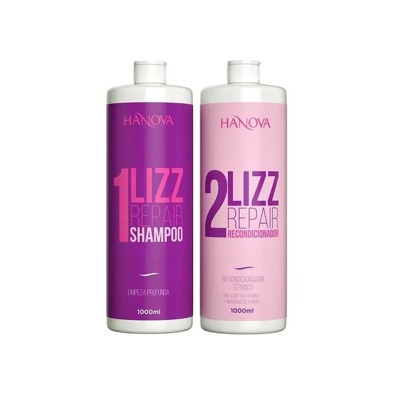 Lizz Repair Thermal Reconditioner Kit 2x 1L - Hanova Beautecombeleza.com Lizz Repair Thermal Reconditioner Kit 2x 1L - Hanova Beautecombeleza.com