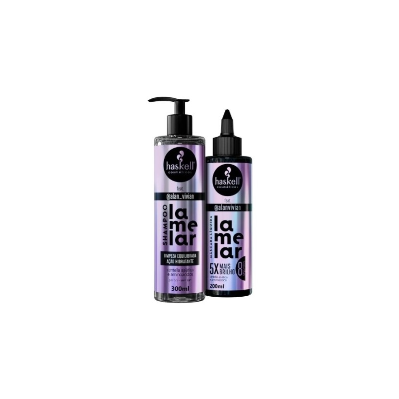 Lamelar Shampoo e Máscara Kit 2 - Haskell Beautecombeleza.com Lamelar Shampoo e Máscara Kit 2 - Haskell Beautecombeleza.com