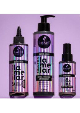 Lamelar Shampoing, Masque Liquide et Huile Suprême 3 - Haskell Beautecombeleza.com