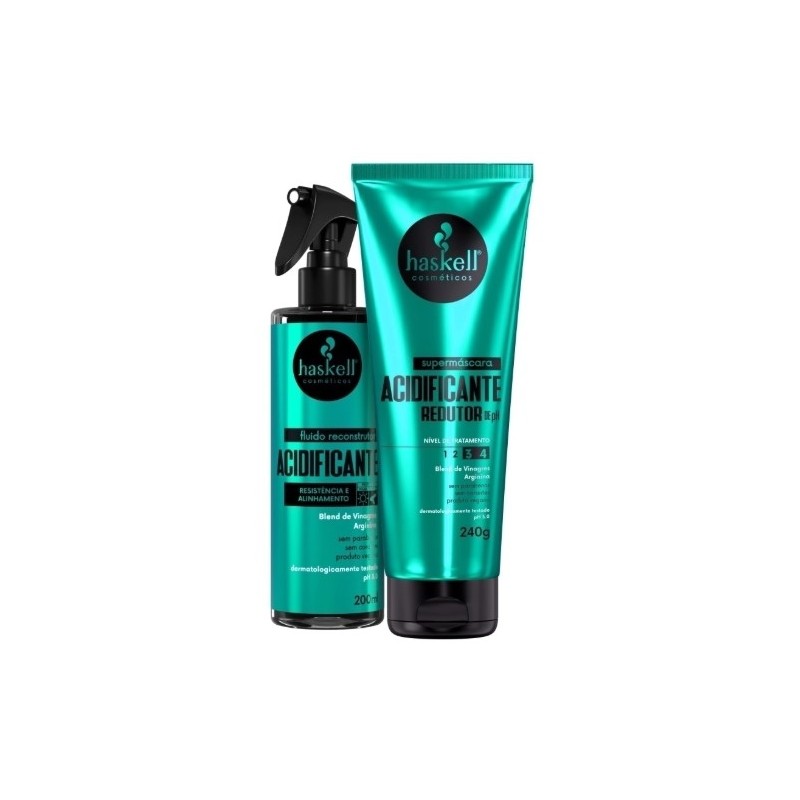 Acidifiant Reducteur de pH and Supermask Kit 2 - Haskell Beautecombeleza.com Acidifiant Reducteur de pH and Supermask Kit 2 - Haskell Beautecombeleza.com