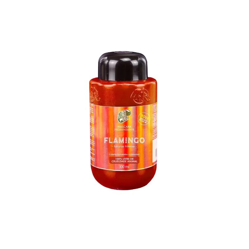 Masque Pigmentant Color Flamingo Orange Intense 300ml - Kamaleão Beautecombeleza.com Masque Pigmentant Color Flamingo Orange Intense 300ml - Kamaleão Beautecombeleza.com