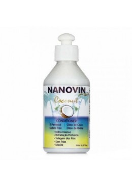 L'huile de Coco Conditioner d'Hydratation des Cheveux 250ml - Nanovin Beautecombeleza.com