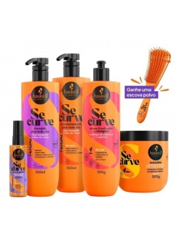 Se curve Crespos (4ABC) + Brinde Kit 5 - Haskell Beautecombeleza.com