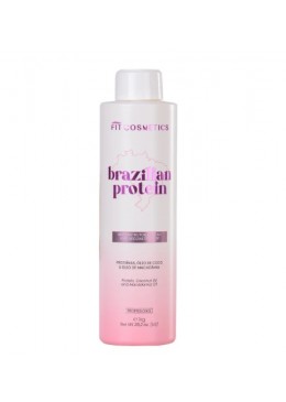 Escova Semi Definitiva Sem Formol Brazilian Keratin Fit Cosmetics 1 L Beautecombeleza.com