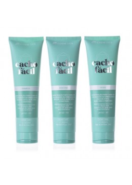 Cacho Fácil Home Care Maintenance Treatment Kit 3x300 - Fit Cosmetics Beautecombeleza.com