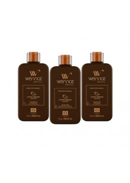 Coffee Premium All Liss Lissage Brésilien Kit 3x1L - Honma Tokyo Beautecombeleza.com