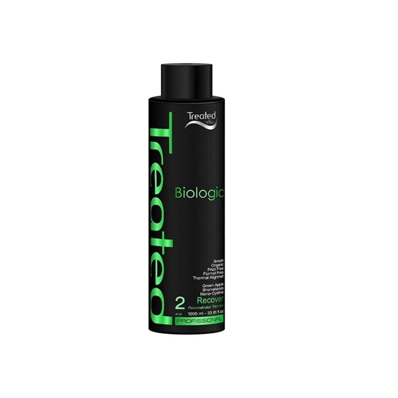 Alisamento Progressivo Orgânico Biologic 1L - Treated Hair  Beautecombeleza.com