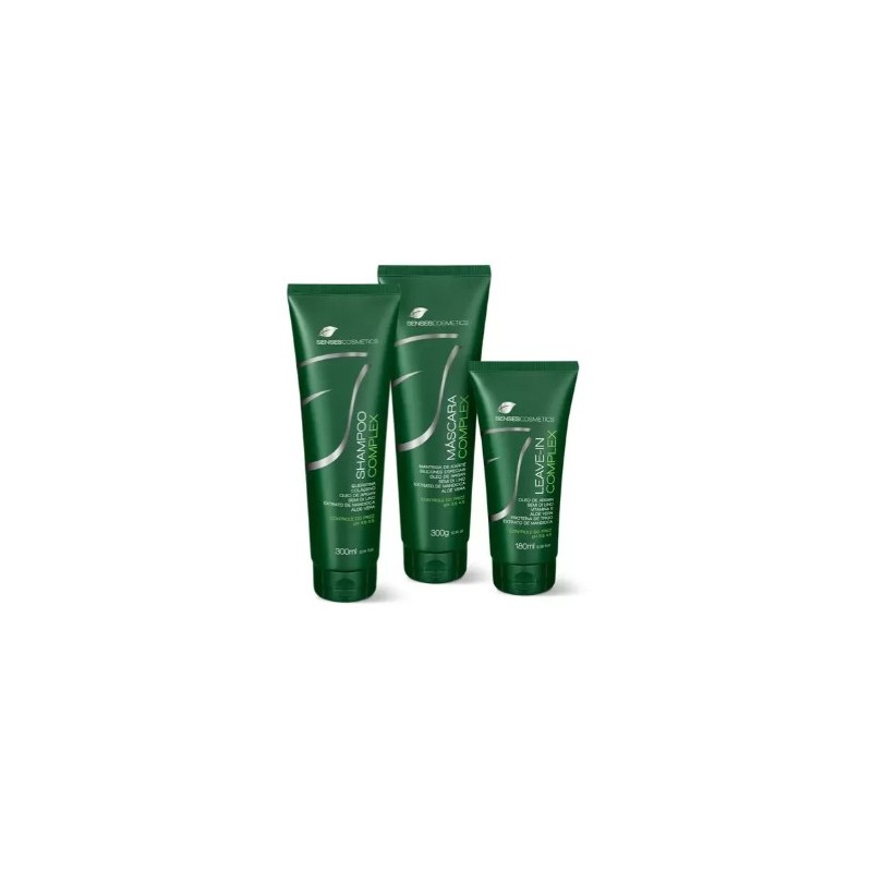 Complex Aloe Vera et de Collagène Traitement d'Entretien Kit 3 Itens - Senses Beautecombeleza.com