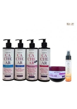 Hora De Cachear 3x1 Boucles  Vegan Kit 5 Itens - Kaedo Beautecombeleza.com