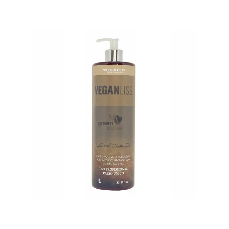 Veganliss Redutor de Volume Green Cofee 1L - Kaedo Beautecombeleza.com
