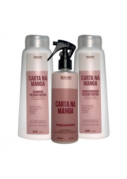 Carta na Manga Reconstruction Kit 3 Produits - Kaedo Beautecombeleza.com