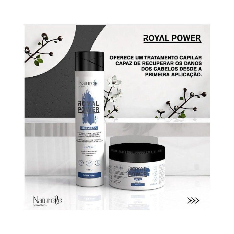 Royal Power Home Care Kit 2x 300ml - Naturelle  Beautecombeleza.com