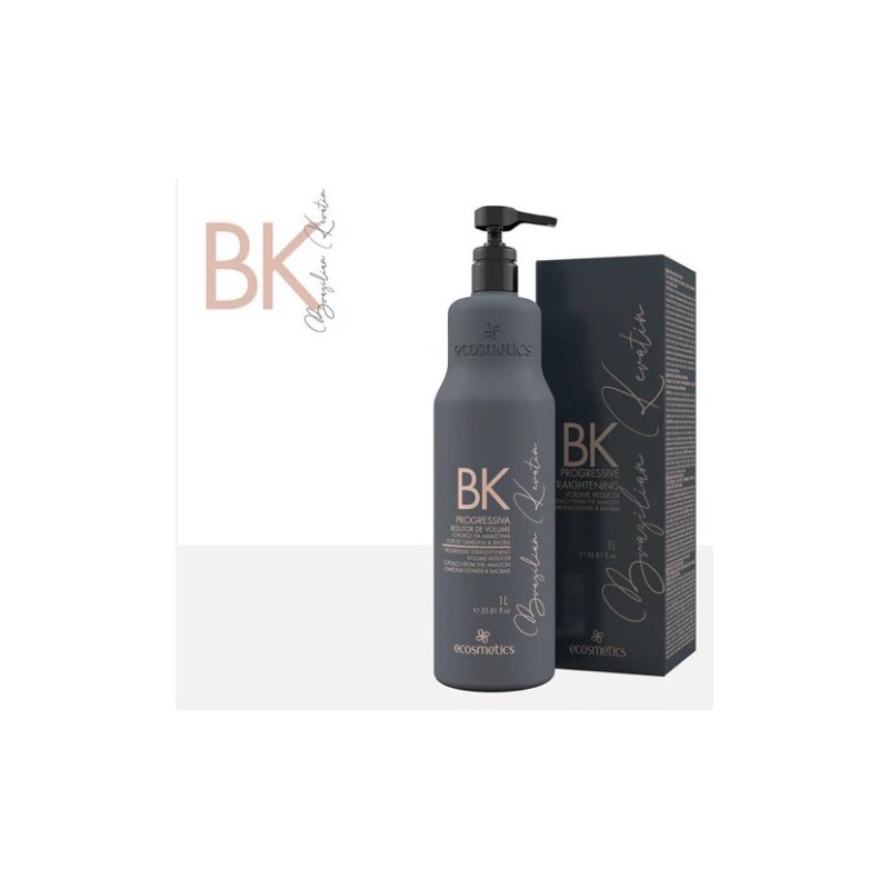 Escova Progressiva Brazilian Keratin Delux 1L - Ecosmetics Beautecombeleza.com