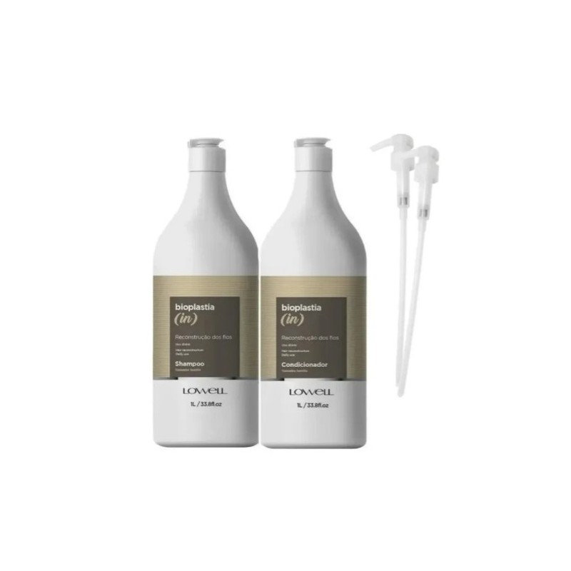 Bioplastia Capilar Profissional Kit 2 - Lowell Beautecombeleza.com