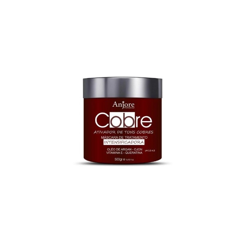 Keratin Ojon Copper Red Hair Toning Intensifying Treatment Mask 500g - Anjore Beautecombeleza.com