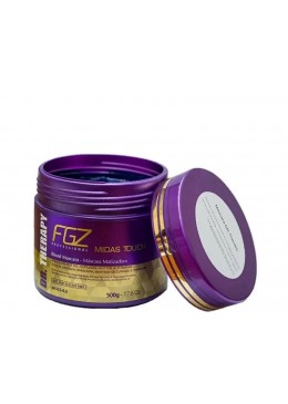 Midas Touch Blond Máscara Tonalizante 500g - Fogazza Cosmetics Beautecombeleza.com