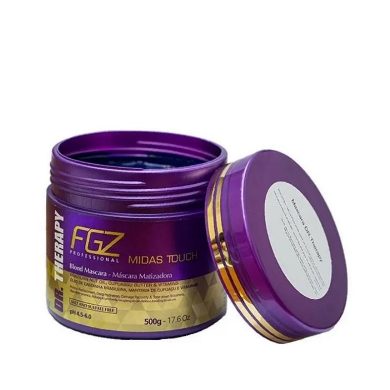 Midas Touch Blond Masque 500g - Fogazza Cosmetics Beautecombeleza.com