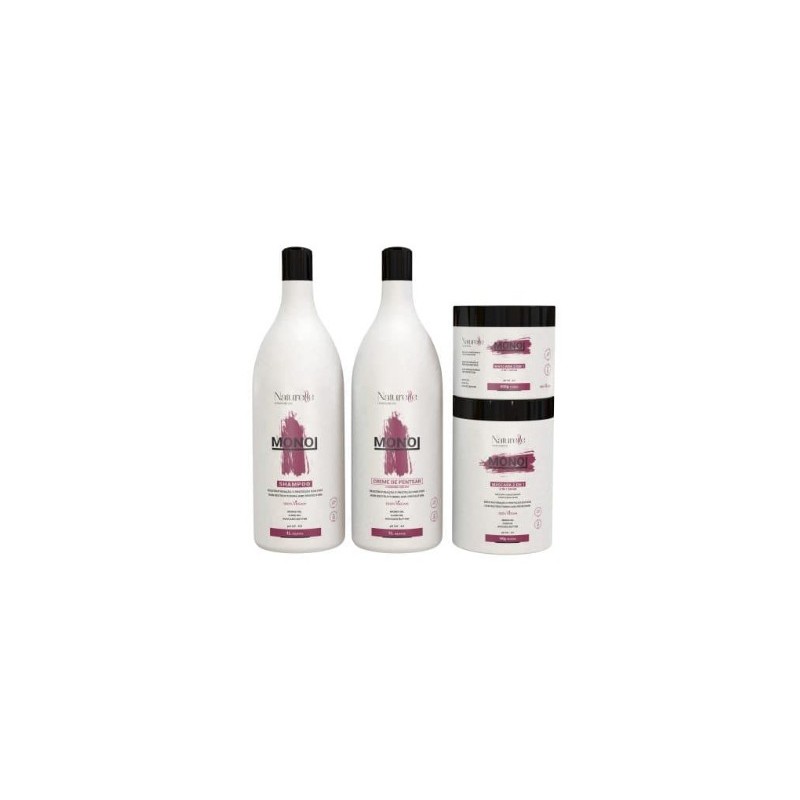 Naturelle Monoi Bio Renovation Kit 3x 1L / 3x 33.8 fl oz Beautecombeleza.com