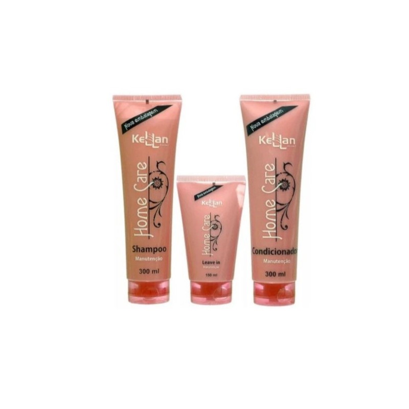 Home Care Entretien des Cheveux Kit 3 Itens - Kellan Beautecombeleza.com