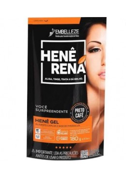 Henê Rená Preto Café 180g - Embelleze Beautecombeleza.com