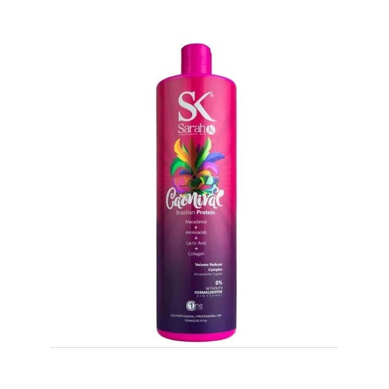Sarah K Carnival Brazilian Protein 1L - Sarah K Beautecombeleza.com