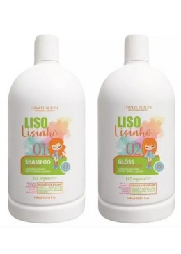 Liso Lisinho Lissage Bresilien 2x1L - Emanuel Beauty Beautecombeleza.com