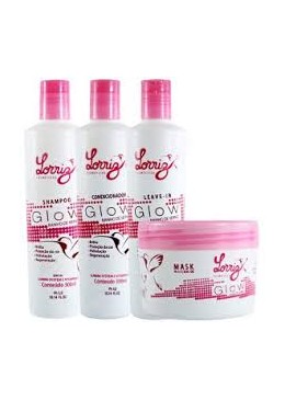 Kit Home Care Glow Banho De Verniz + Máscara - Lorriz