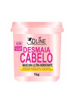 Máscara Ultra Hidratante Desmaia 3D Line  Beautecombeleza.com