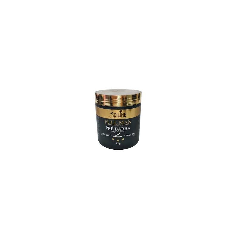 Creme Pré Barba Limpador Facial 3D Line Full Man 500g