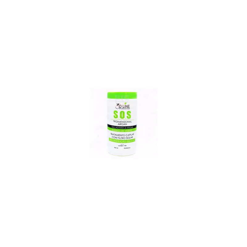 Varnish Bath SOS 3D Line Tridimensional Argan 1kg Varnish Bath SOS 3D Line Tridimensional Argan 1kg