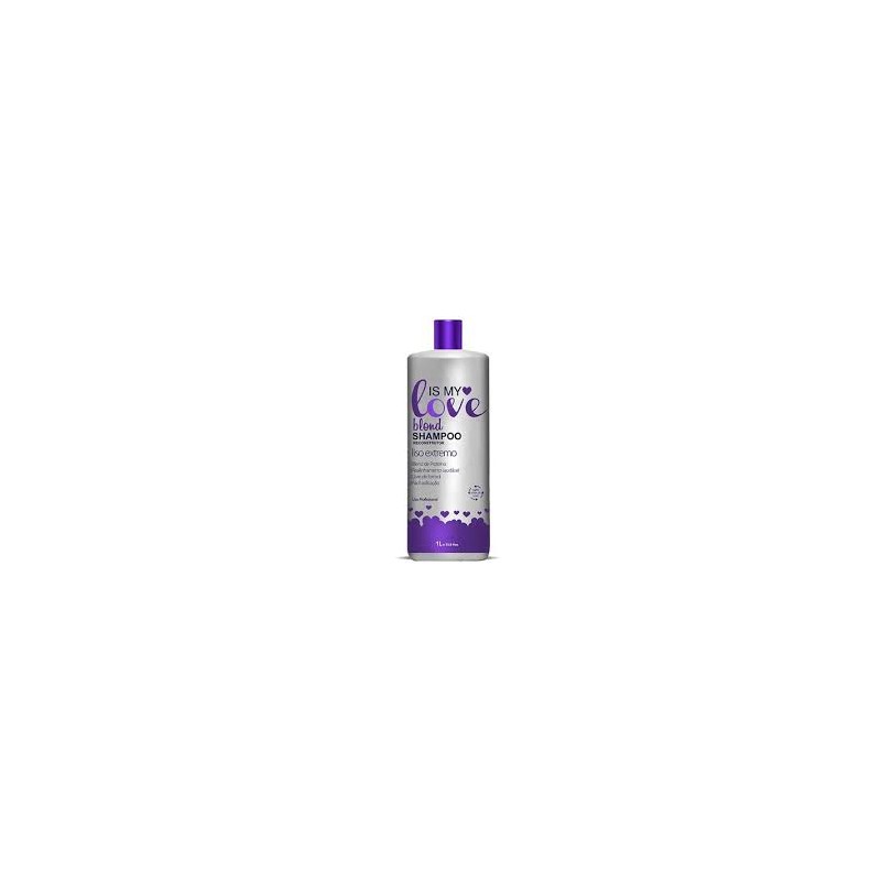 Is My Love Blond Shampoo Liso Extremo 500ml/1L  Beautecombeleza.com