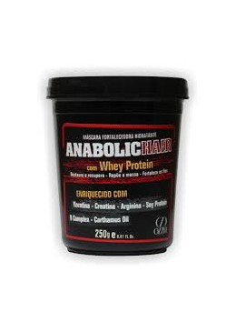 Anabolic Hair Máscara Fortalecedora Hidratante 250g Ozzel