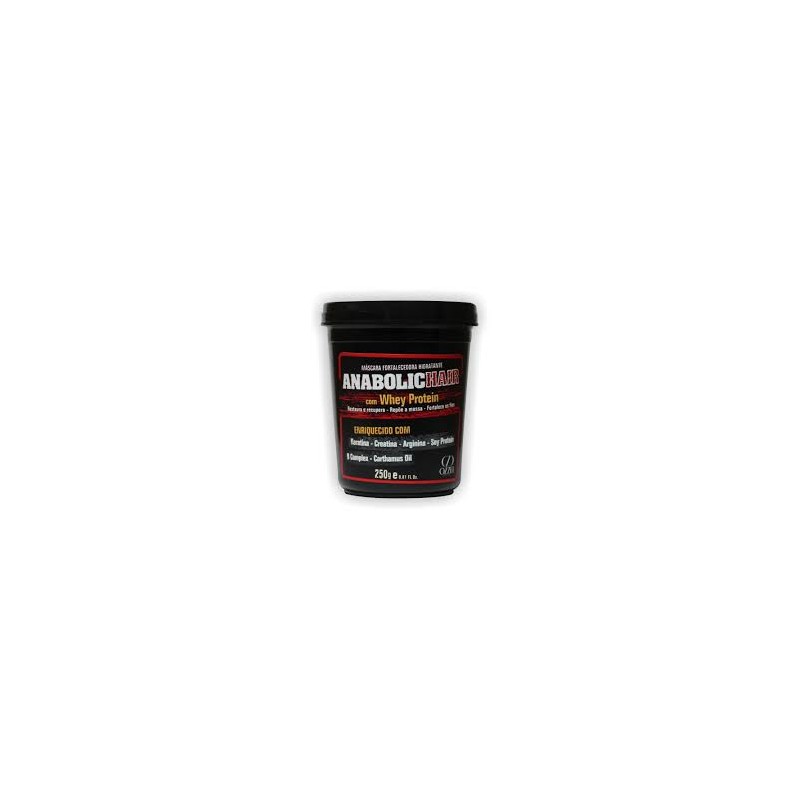 Anabolic Hair Máscara Fortalecedora Hidratante 250g Ozzel Anabolic Hair Máscara Fortalecedora Hidratante 250g Ozzel