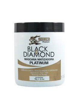 Máscara Matizadora Platinum Black Diamond G10 - 1kg  Beautecombeleza.com