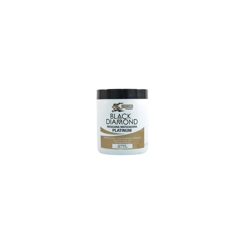 Máscara Matizadora Platinum Black Diamond G10 - 1kg Beautecombeleza.com Máscara Matizadora Platinum Black Diamond G10 - 1kg Beautecombeleza.com