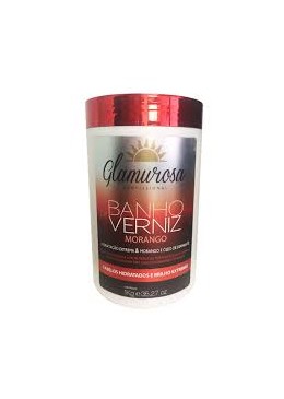 Glamurosa Botox Banho de Verniz Morango  1kg   Beautecombeleza.com