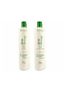 Kenzza Eco Therapy Para Cabelos Óleosos 300ml   Beautecombeleza.com