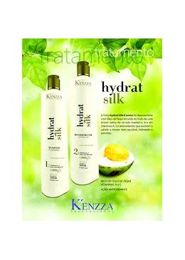 Kit Reconstruçâo Kenzza Hydrat Silk    Beautecombeleza.com