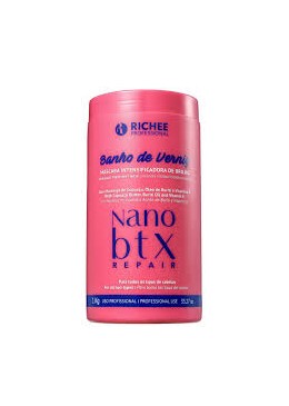 Richée Professional Nano Botox Repair Banho de Verniz - Máscara Capilar 1000g  Beautecombeleza.com